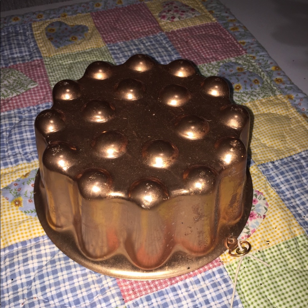 Copper 4 cup mold